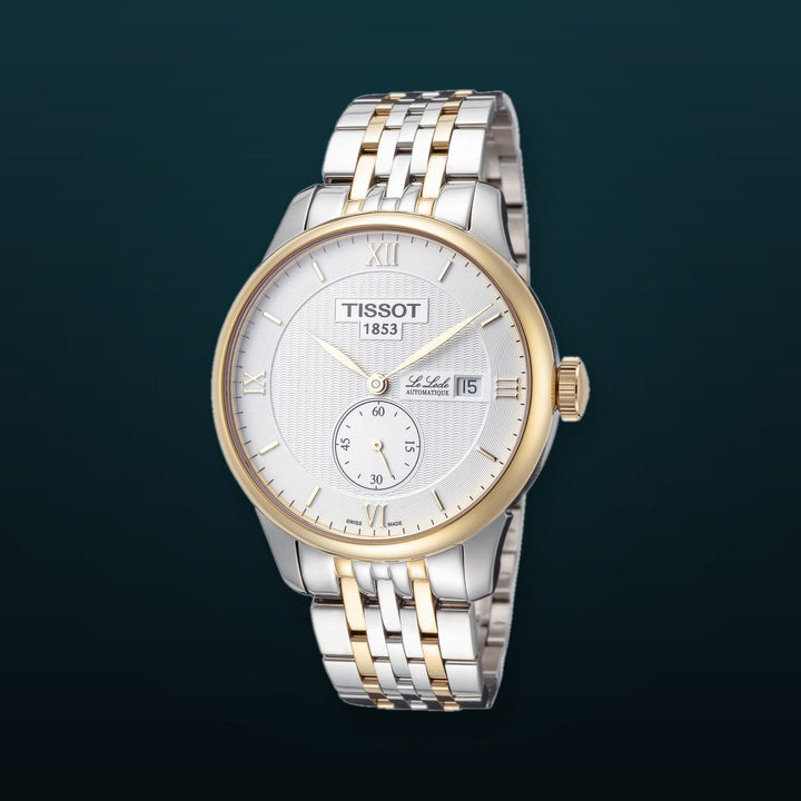 T-Classic 39.3mm / Silver / Two Tone | Silver Dial