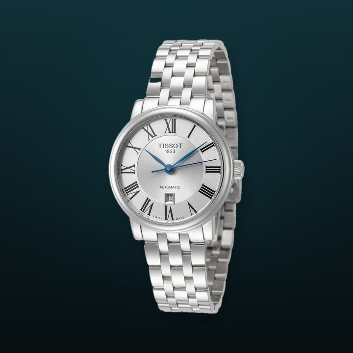 Carson 30mm / Silver / Silver Silver Dial