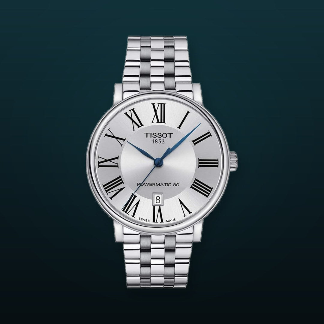 CARSON 40mm / Silver / Silver | Silver Dial