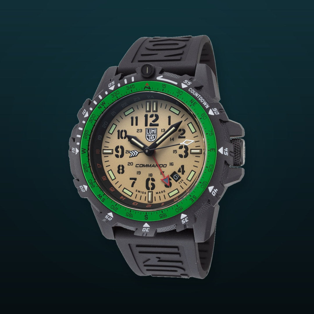 Commando Raider 46mm / Light Brown / Black | Light Brown Dial
