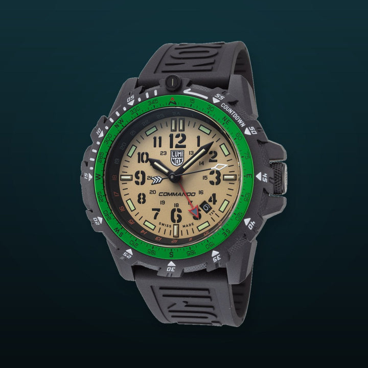 Commando Raider 46mm / Light Brown / Black | Light Brown Dial