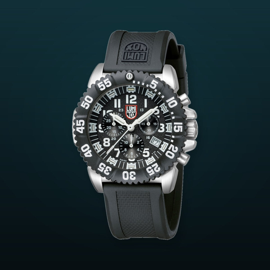 Navy Seal Colormark 45mm / Black / Black | Black Dial