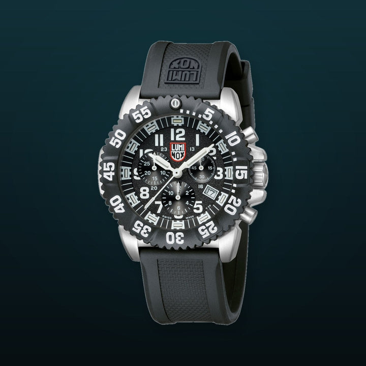Navy Seal Colormark 45mm / Black / Black | Black Dial