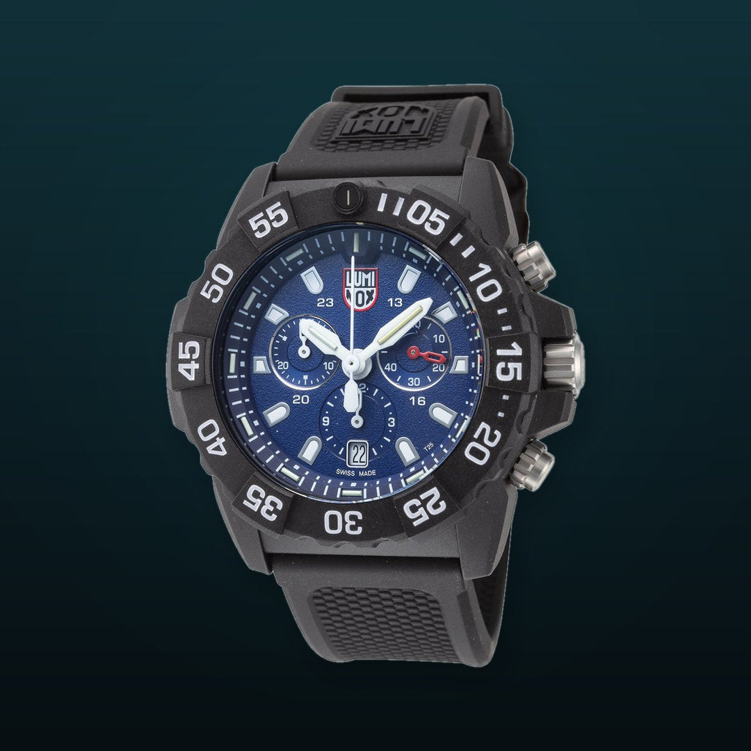 Navy Seal 45mm / Blue / Black | Blue Dial