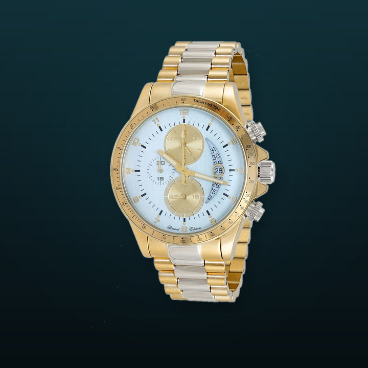 WINNER CIRCLE Light Blue/2-Tone Gold | Light Blue Dial