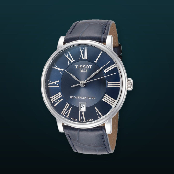 Carson 40mm / Blue / Blue | Blue Dial