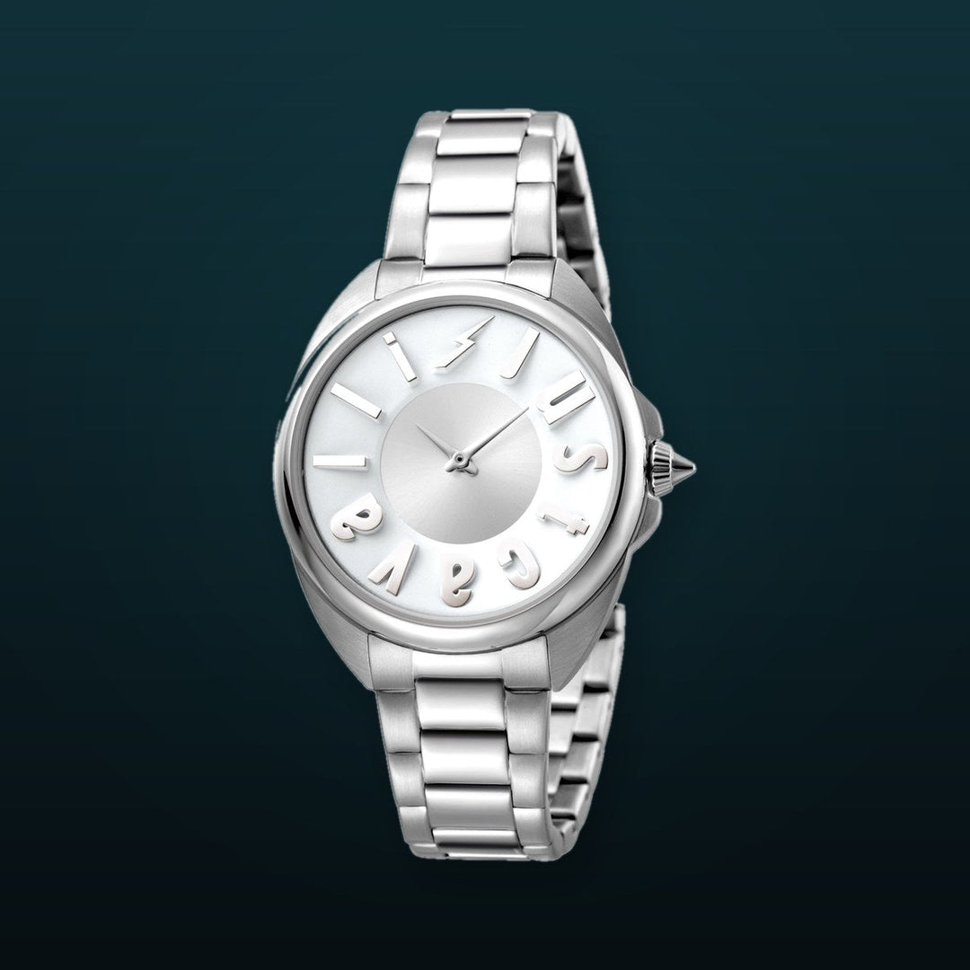 Logo 34mm / Silver / Silver | Silver Dial