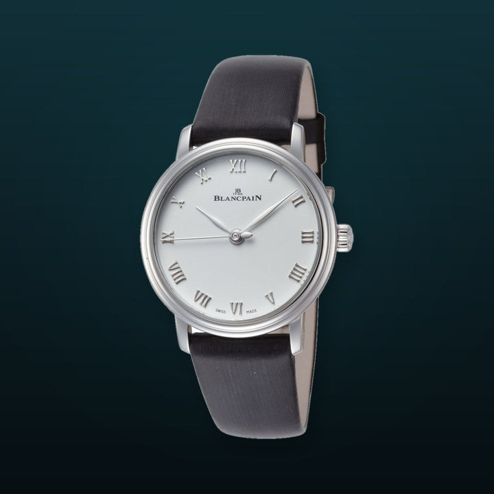 Villeret Ultraplate 29mm / White / Black | White Dial