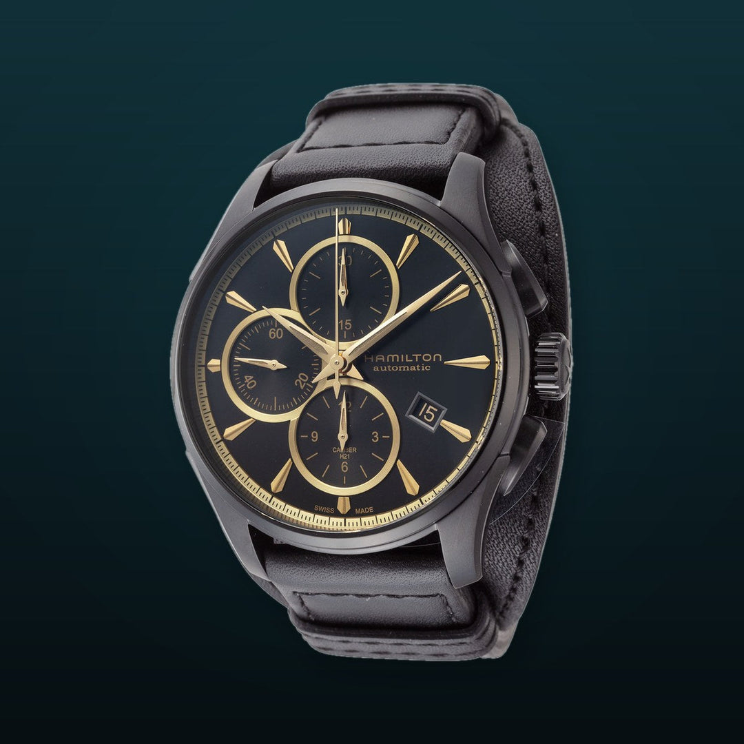 Jazzmaster 42mm / Black / Black | Black Dial