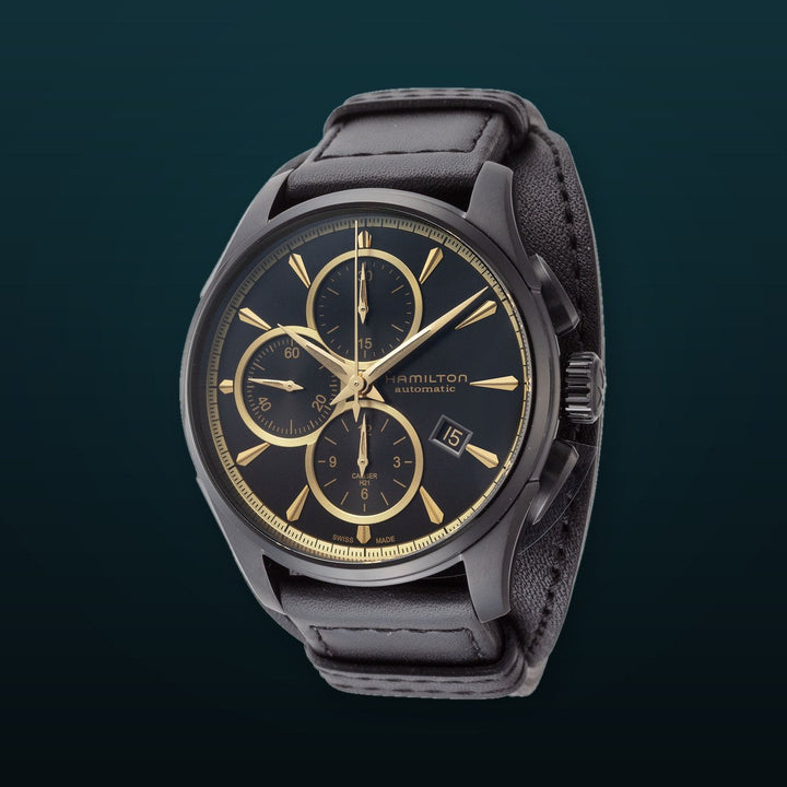 Jazzmaster 42mm / Black / Black | Black Dial