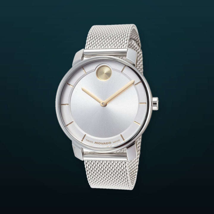 Bold 34mm / Silver / Silver | Silver Dial