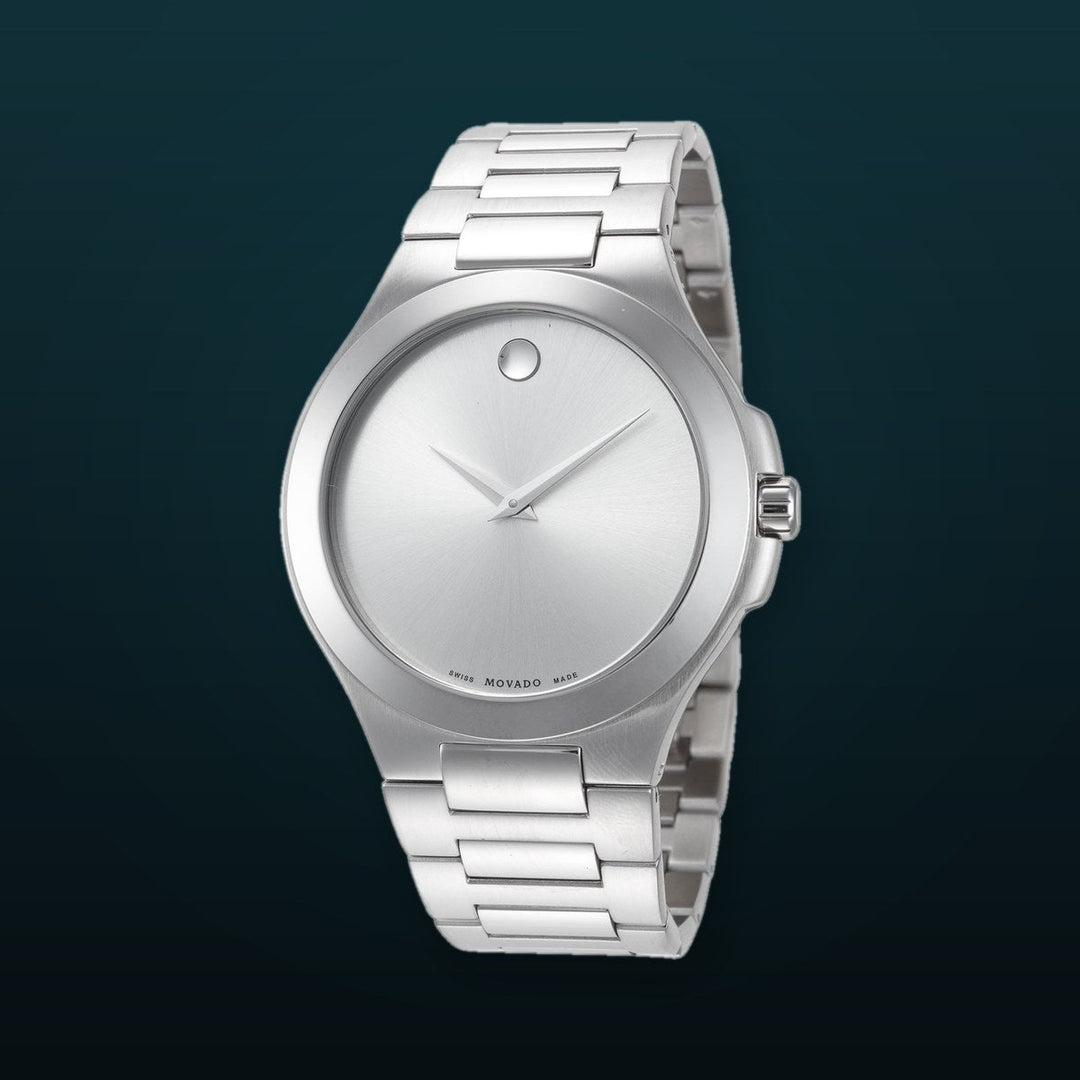Movado Collection 41mm / Silver / Silver | Silver Dial