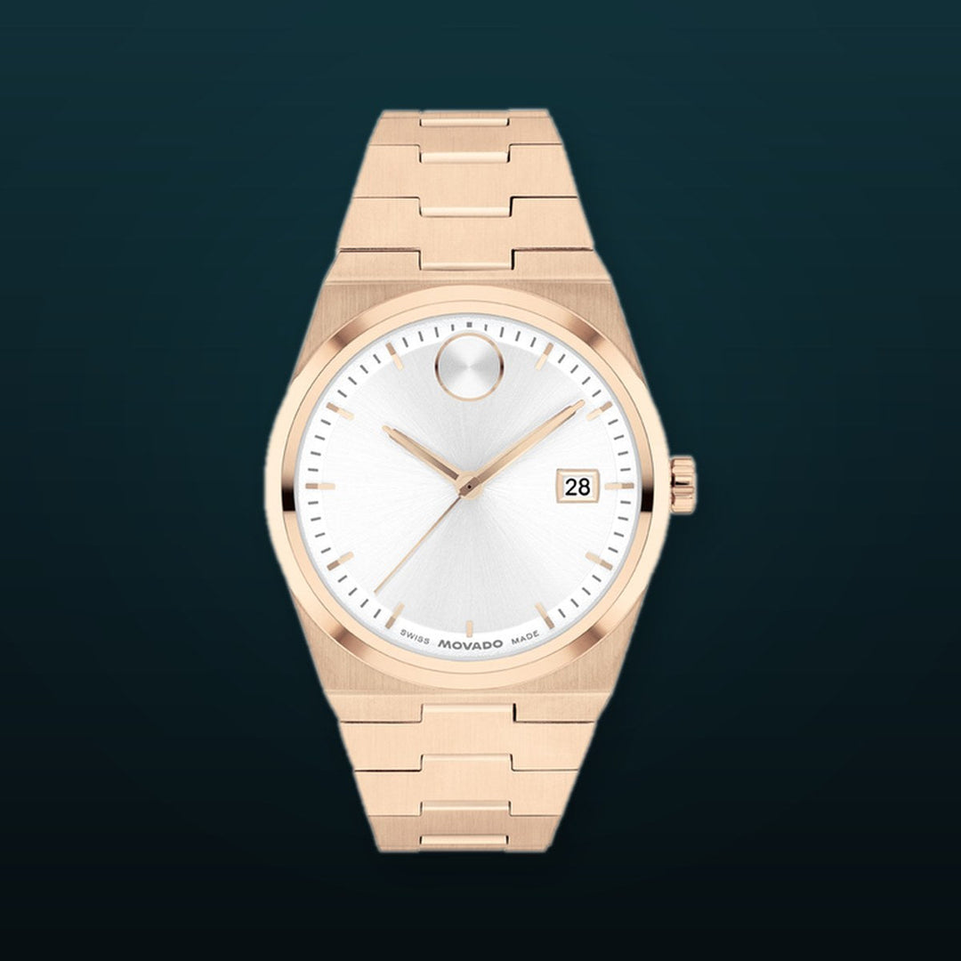 Movado 35mm / Rose Gold | White Dial