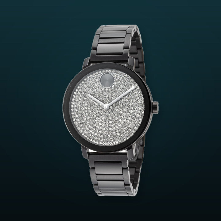 Movado 34mm / Black / Black | Black Dial