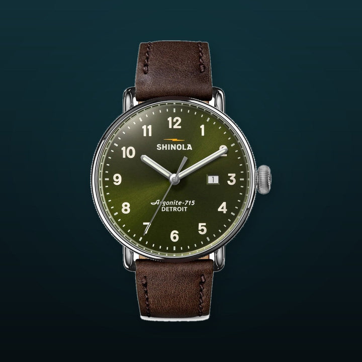 Canfield Watch Dark Olive Dark Olive | Dark Olive Dial