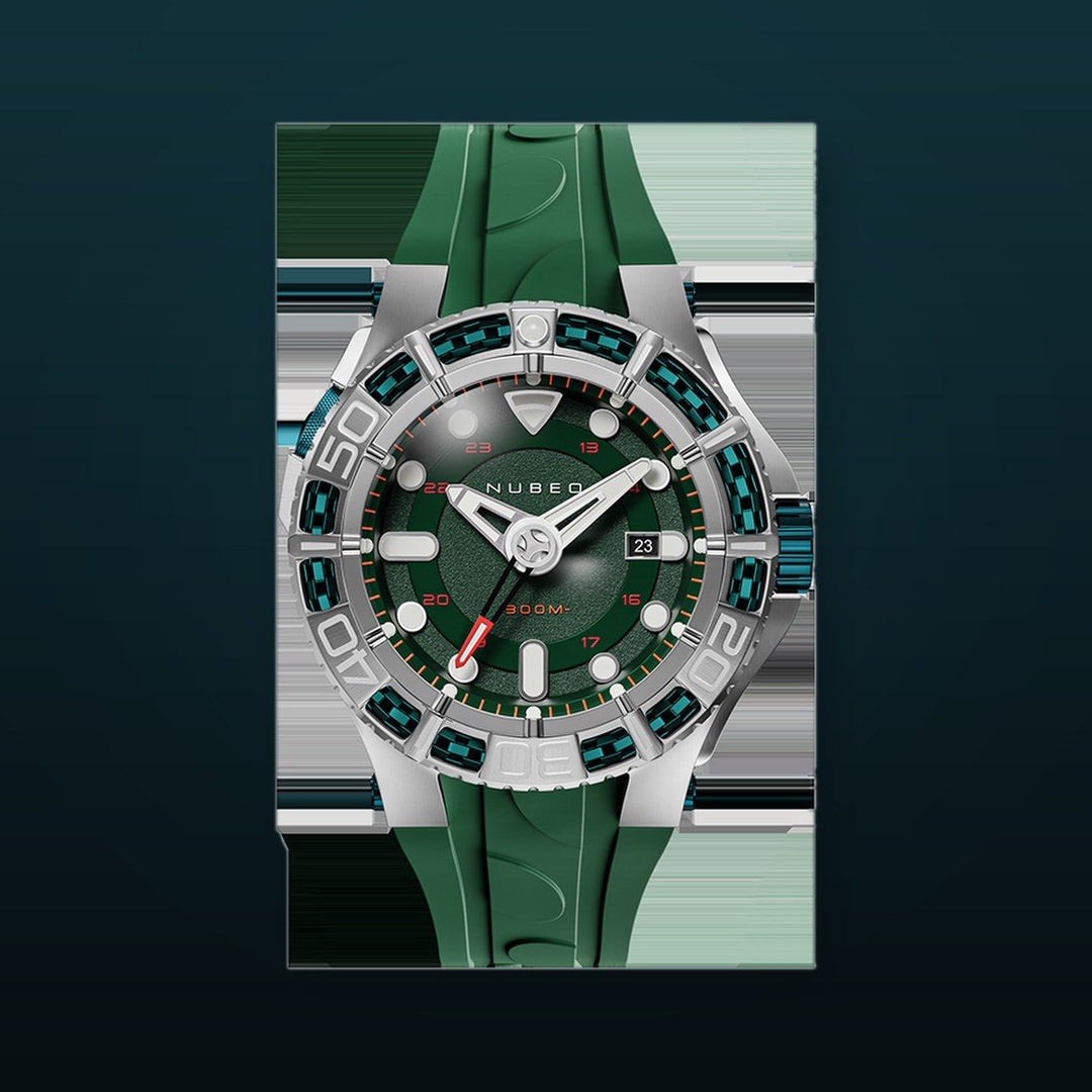 Manta Automatic Limited Edition Green / Silicone | Green Dial