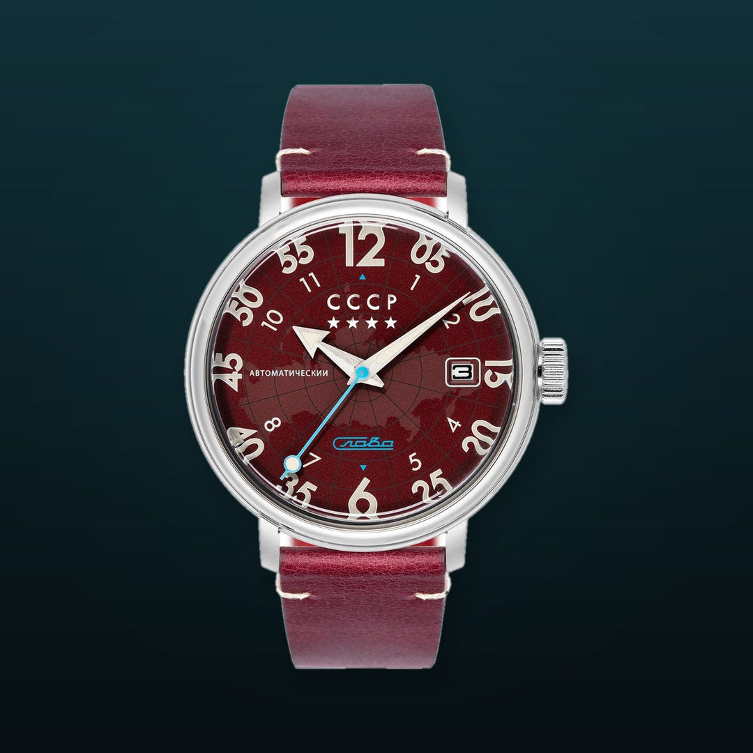 Heroes Comrade Silver / Red | Red Dial
