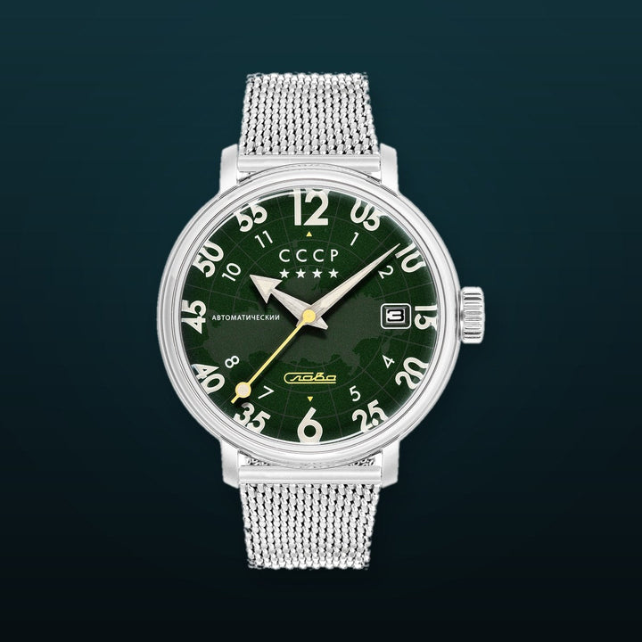 Heroes Comrade Silver / Green Dial | Green Dial