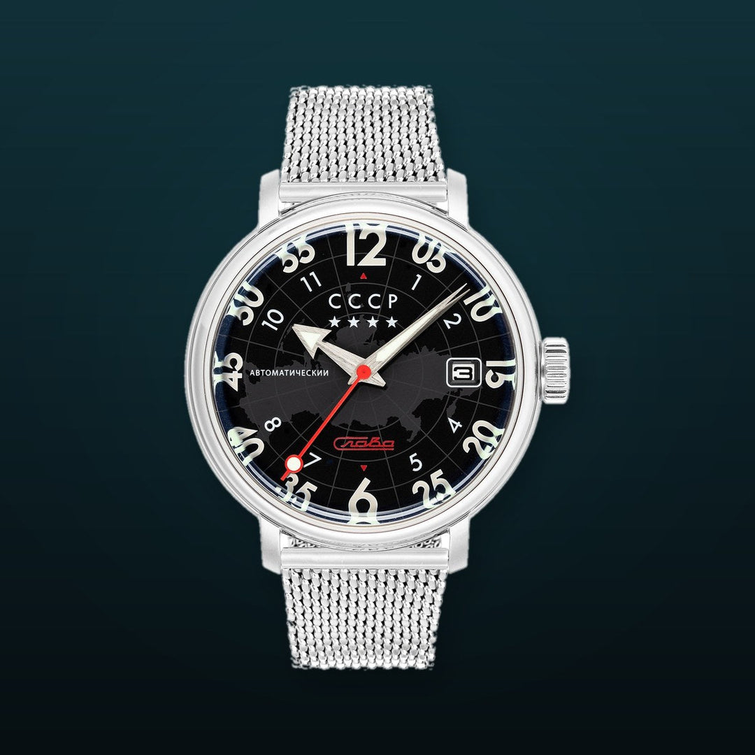 Heroes Comrade Silver / Black Dial | Black Dial