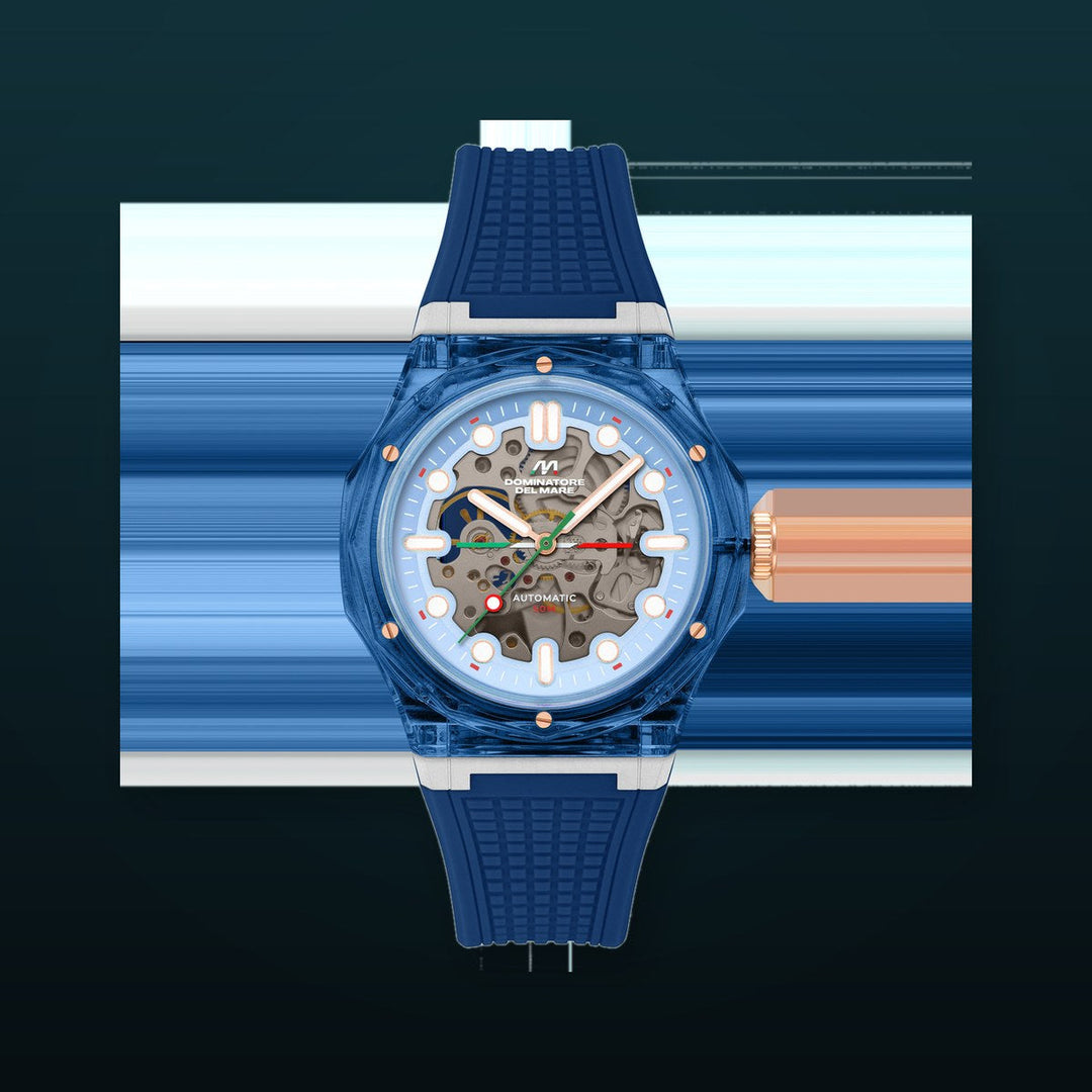 Ravello Automatic Blue / Silicone | Blue Dial
