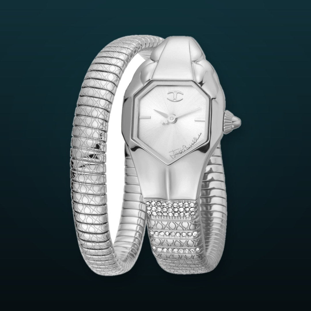 Snake 22mm / Silver / Silver Silver Dial