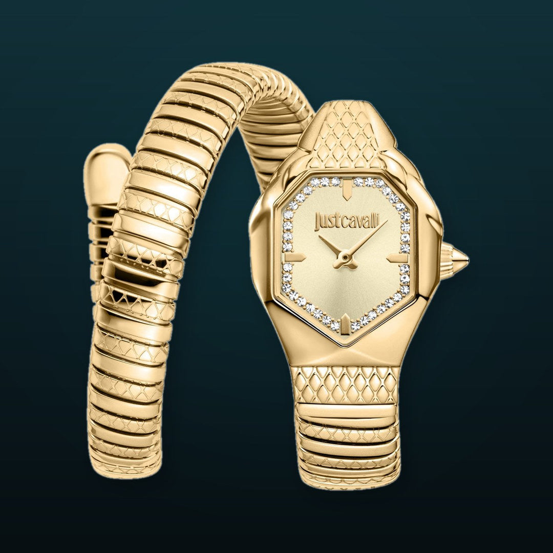 Snake 22mm / Champagne / Gold | Champagne Dial
