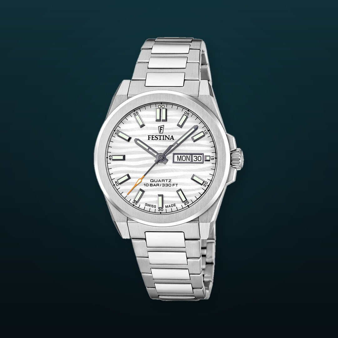 CLASSIC STEEL | Silver Dial
