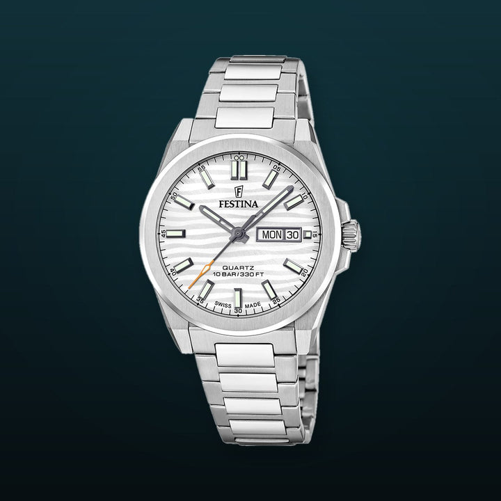 CLASSIC STEEL | Silver Dial