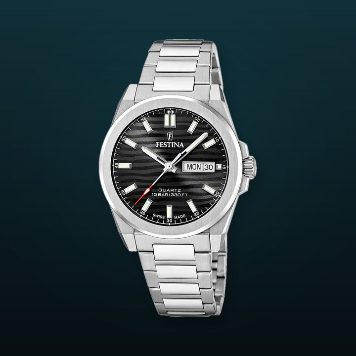 CLASSIC STEEL | Black Dial