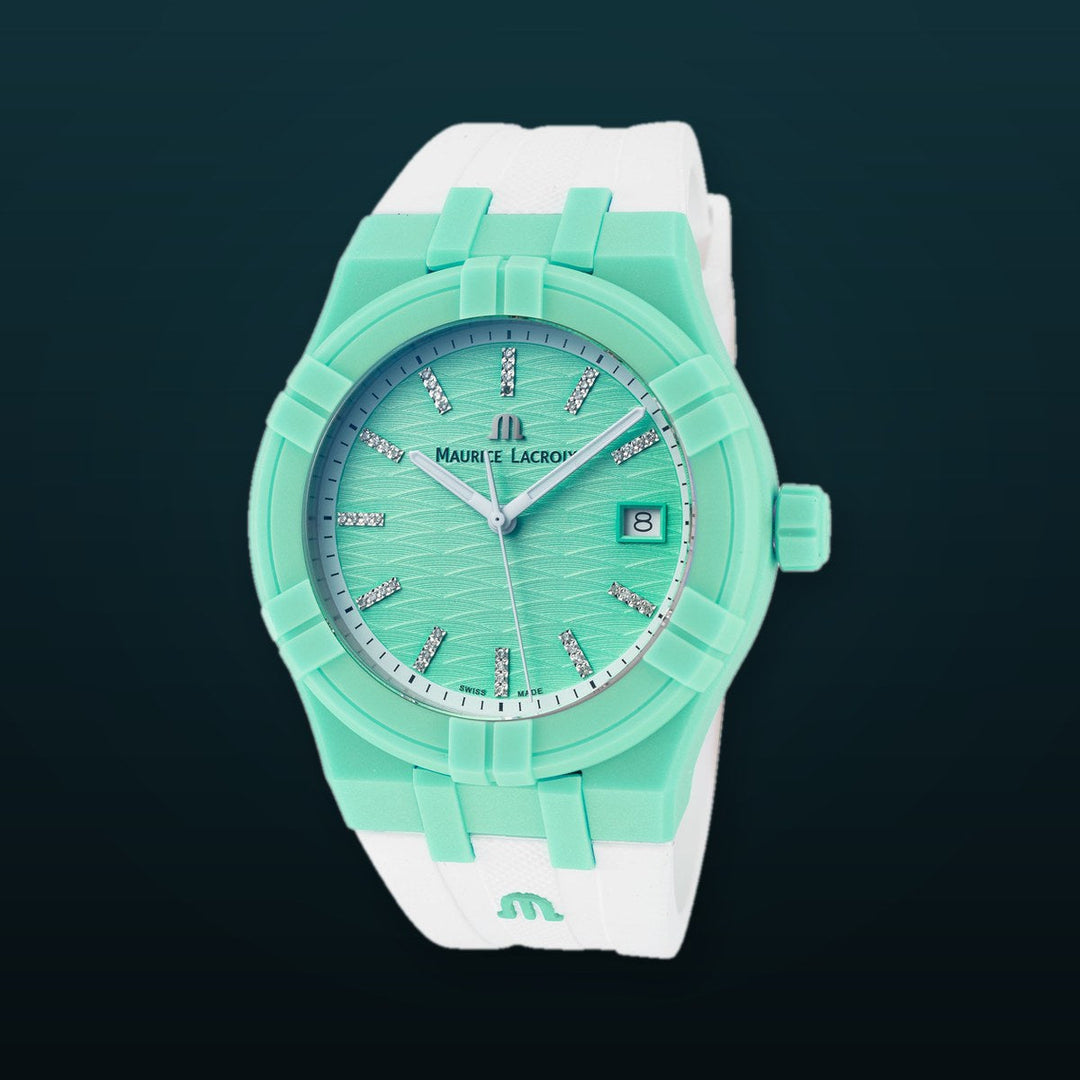 Aikon #Tide 40mm / Green / White | Green Dial