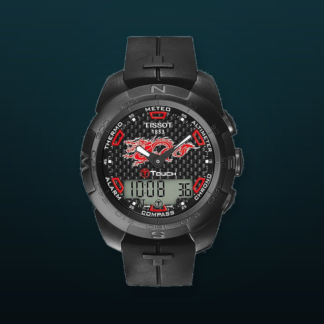 T-Touch Expert Dragon Limited Edition 45mm Black | Black Dial