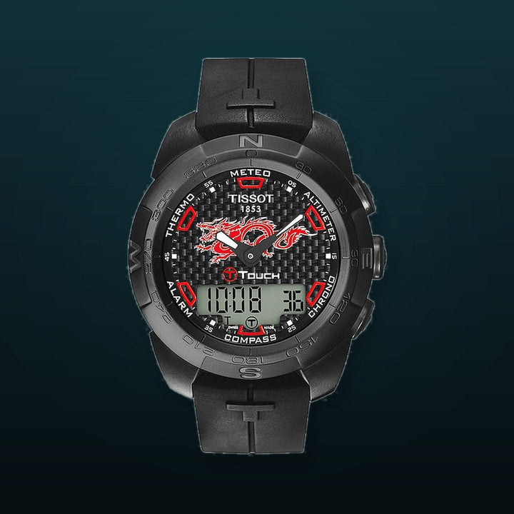 T-Touch Expert Dragon Limited Edition 45mm Black | Black Dial