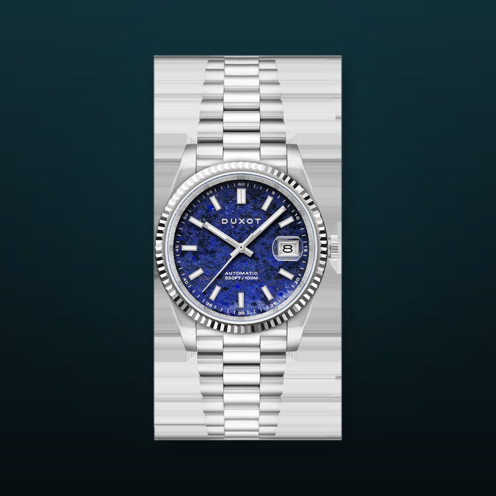 Marcel Automatic Lapidary Limited Edition Blue / Stainless Steel | Blue Dial