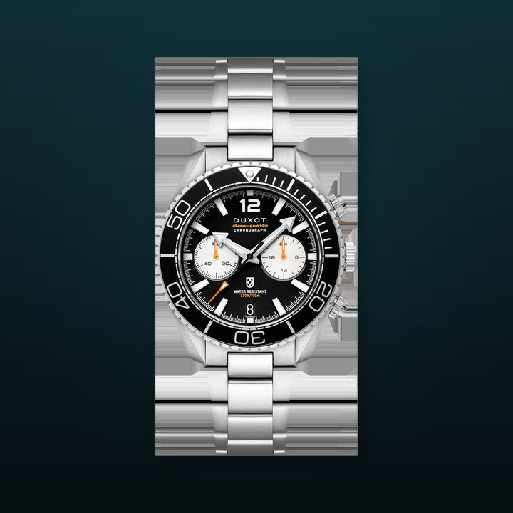Tiburon Chronograph Black / Stainless Steel | Black Dial