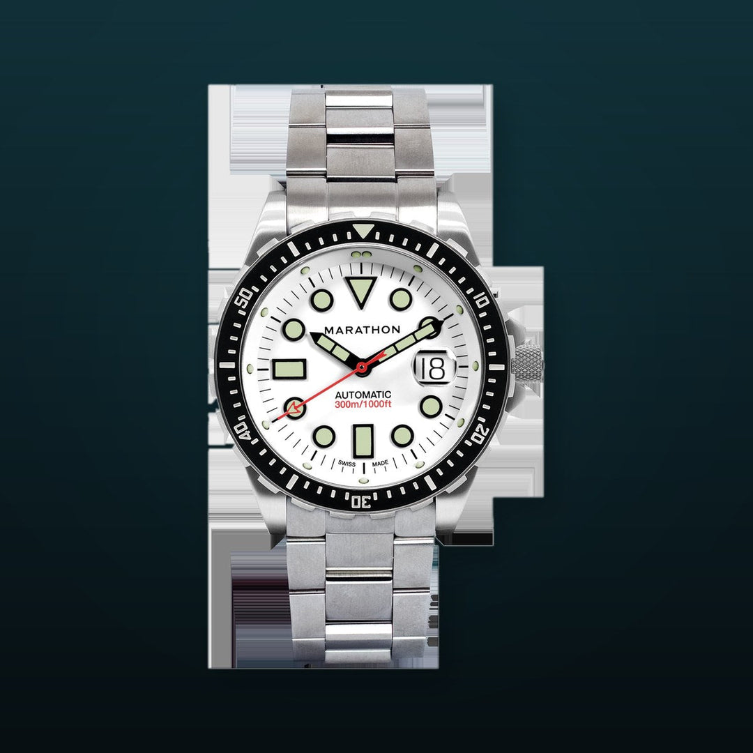 46mm OSAR-D ARCTIC EDITION 46mm Original SAR w/ Date with Stainless Steel Bracelet (OSAR-D) ARCTIC EDITION White Dial