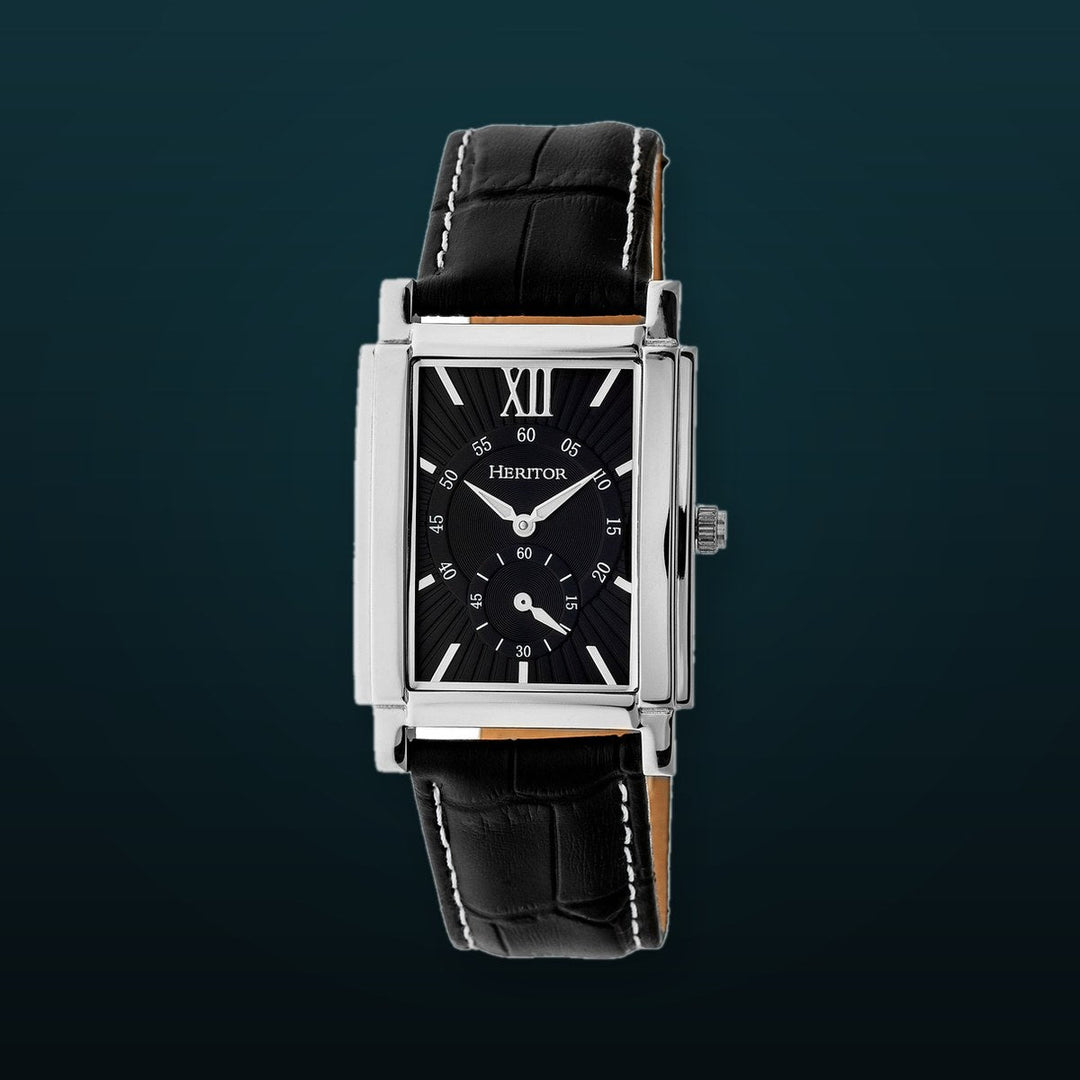Frederick Silver/Black | Black Dial