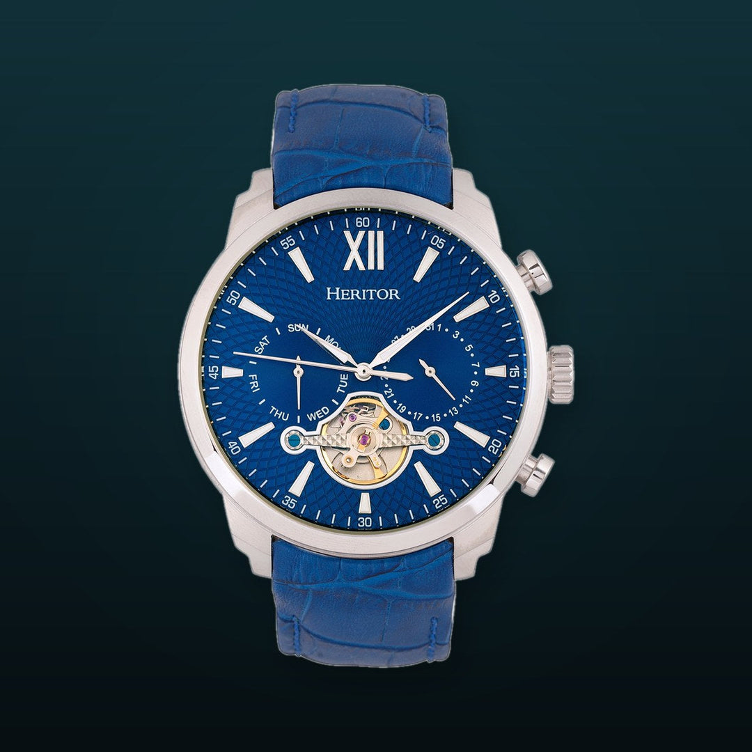 Arthur Silver/Blue | Blue Dial