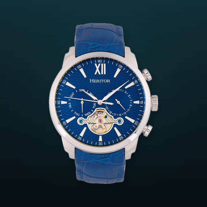 Arthur Silver/Blue | Blue Dial