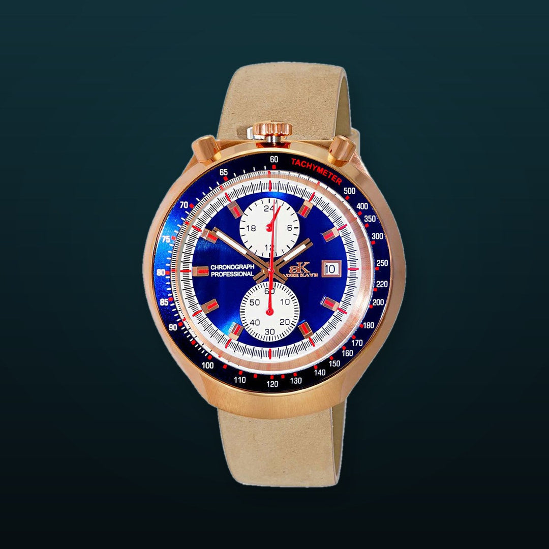 MUSCLE COLLECTION BLUE-TAN/ROSETONE