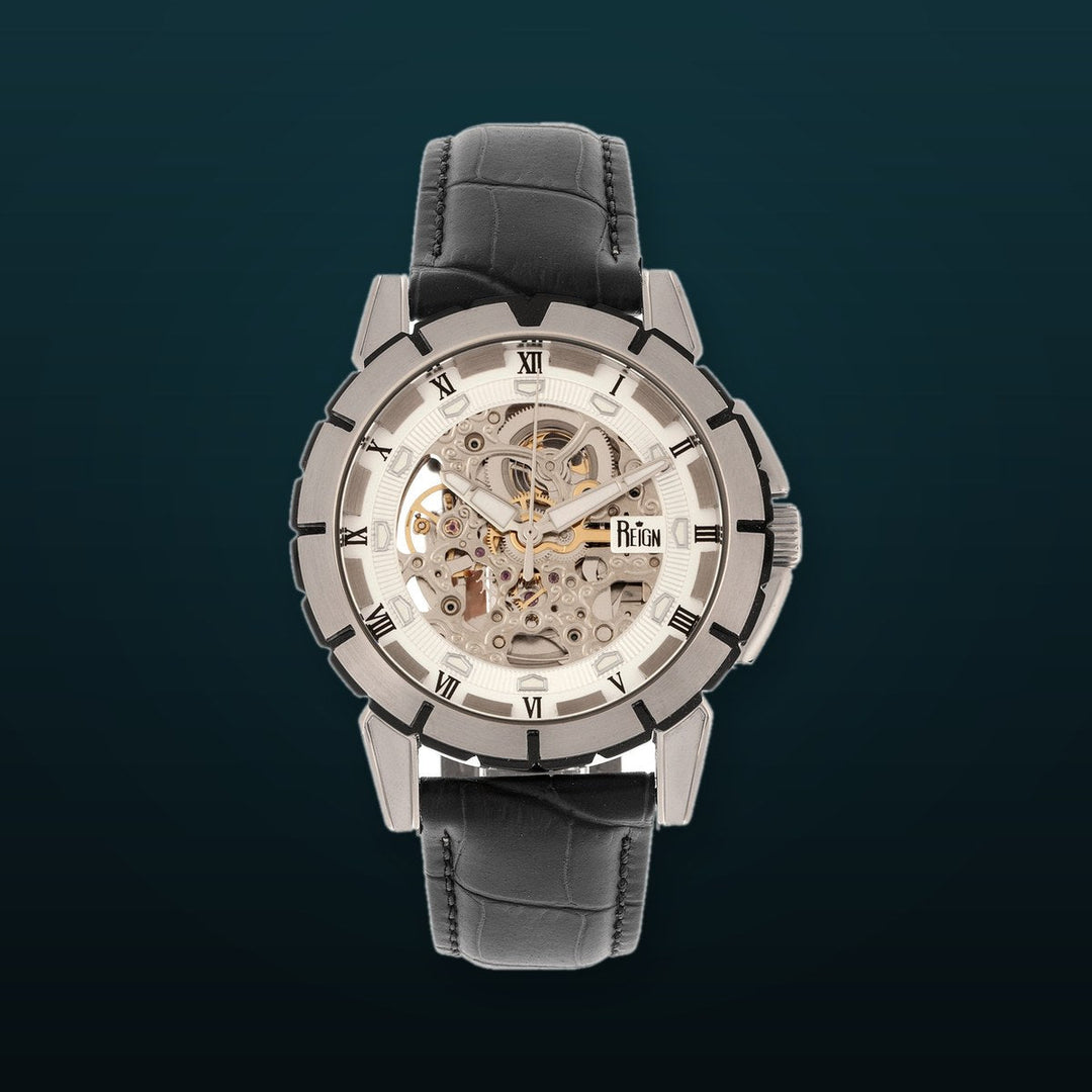 Philippe Black/White | Silver Dial