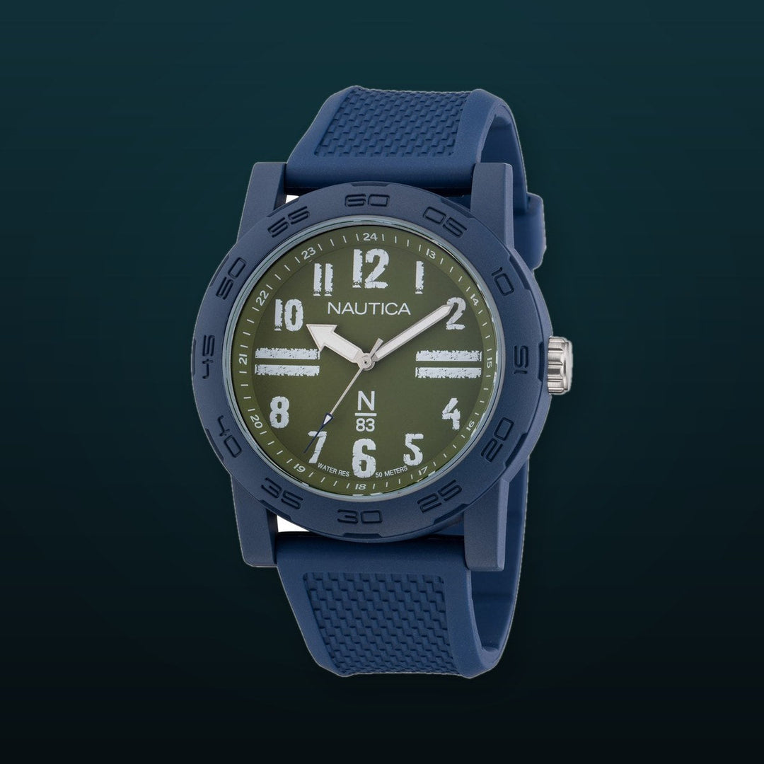 N83 EVERYDAY Blue / Bio-Ceramic | Green Dial