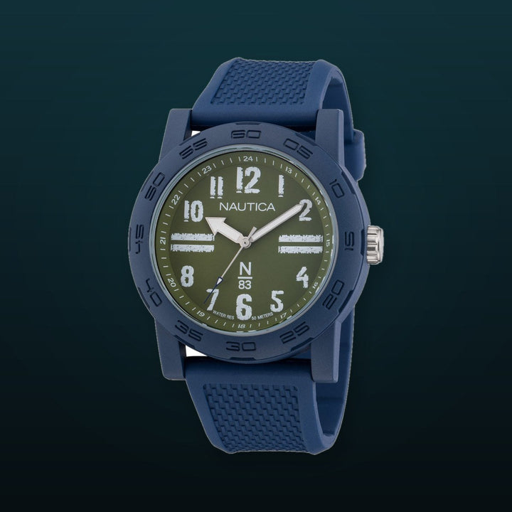 N83 EVERYDAY Blue / Bio-Ceramic | Green Dial