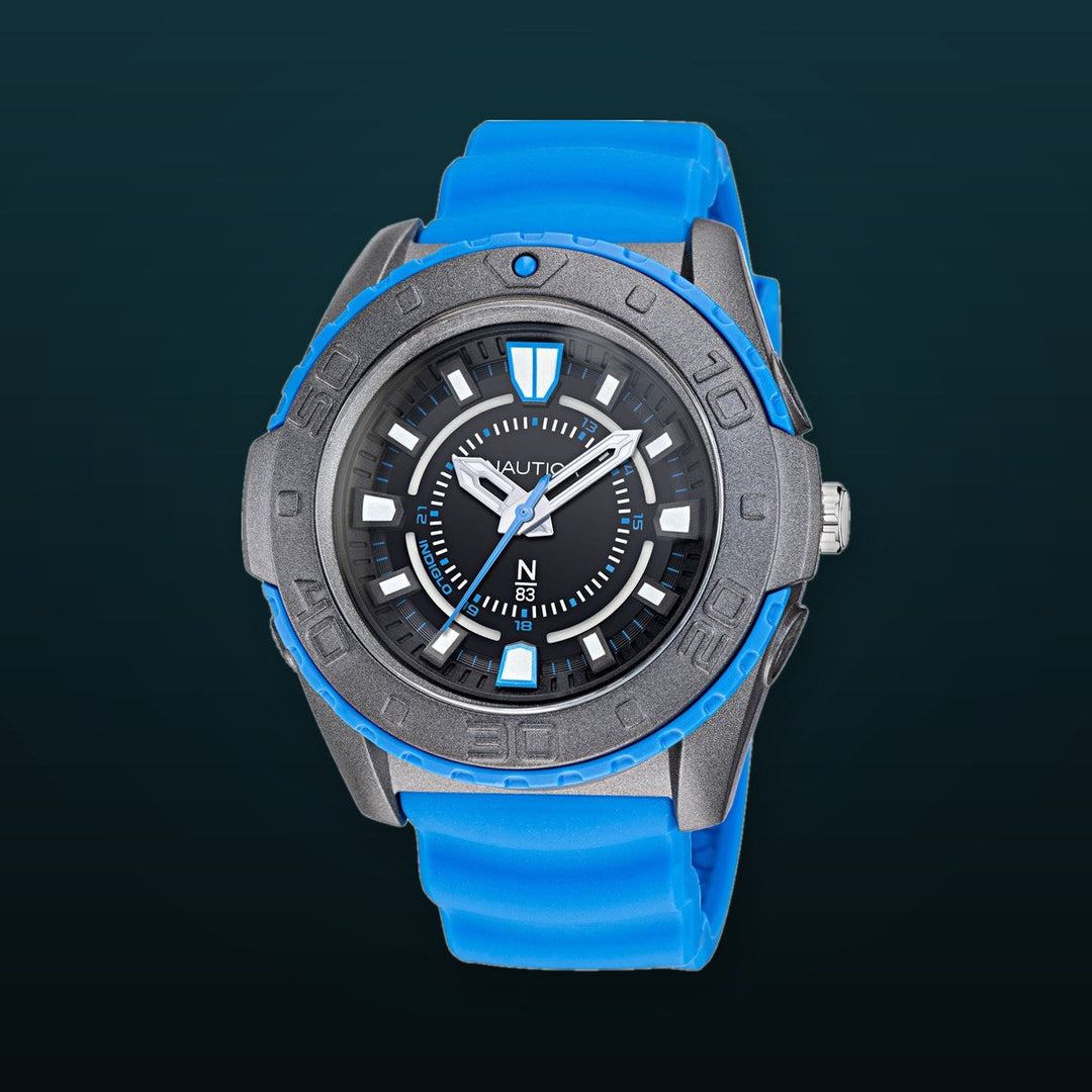 N83 SPORTY Blue / Resin | Black Dial