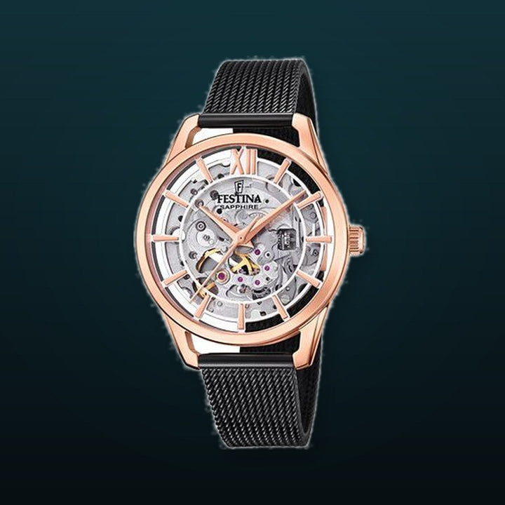 Automatic Skeleton / Stainless Steel Skeleton Dial