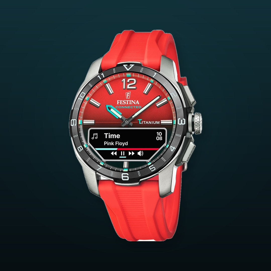 CONNECTED Red / Plastic | Red Dial