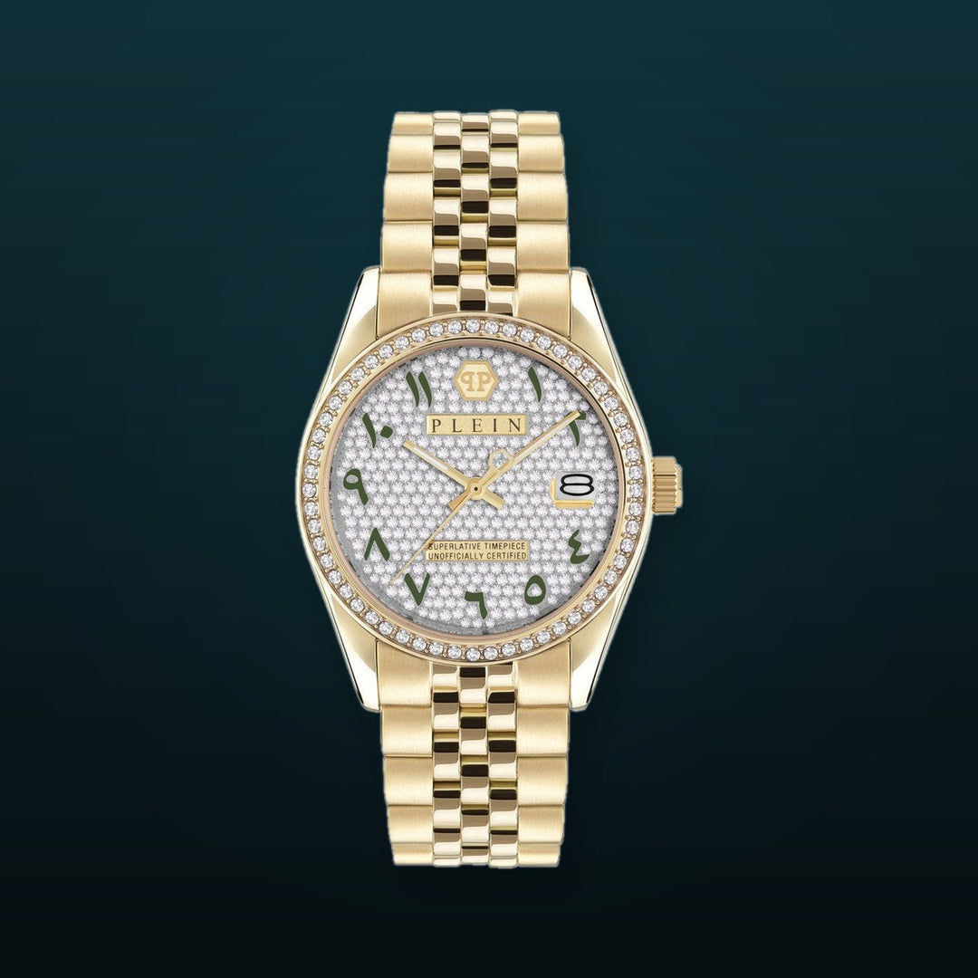 Date Superlative White / Stainless Steel | White Dial