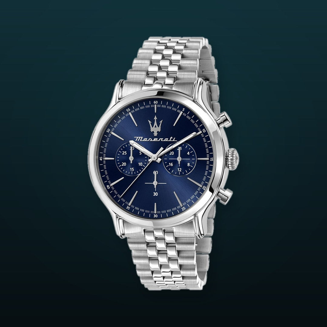 EPOCA Blue / Stainless Steel Blue Dial