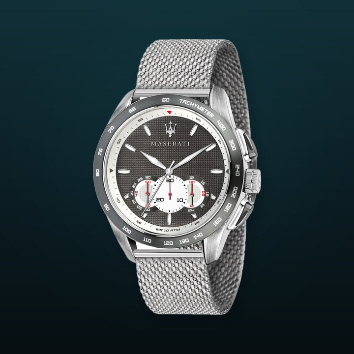 TRAGUARDO Grey / Stainless Steel | Grey Dial