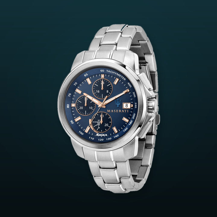SUCCESSO Blue / Stainless Steel Blue Dial