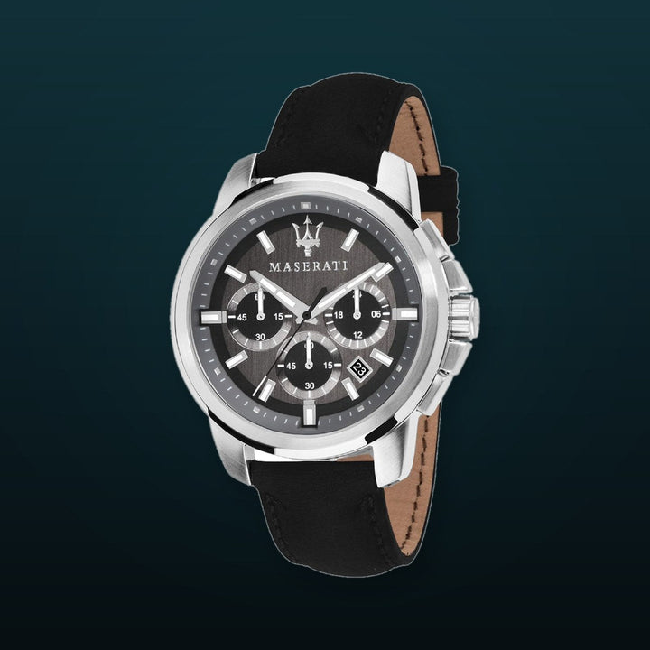 SUCCESSO Silver / Leather | Silver Dial